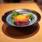 和牛ローストビーフユッケ