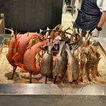 鮎の炉端焼き