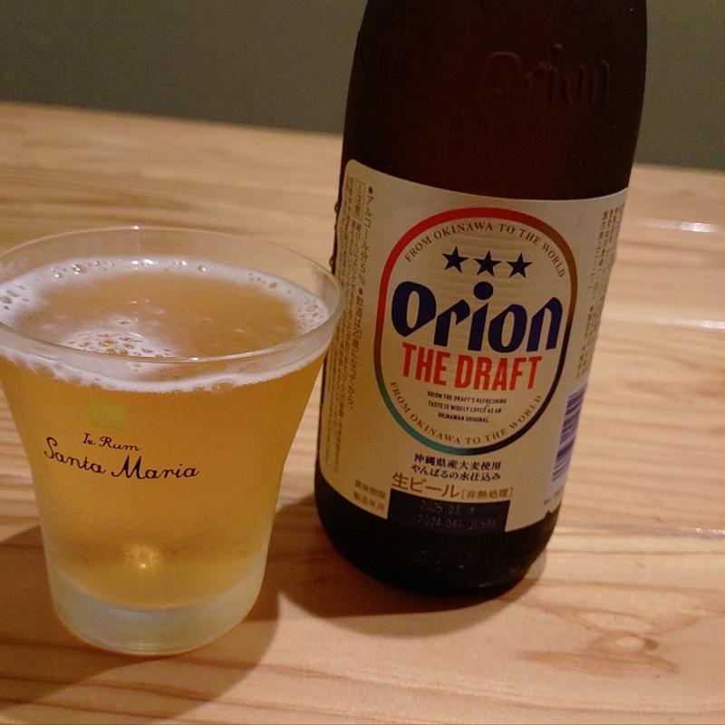 オリオンビール(居酒屋大将)