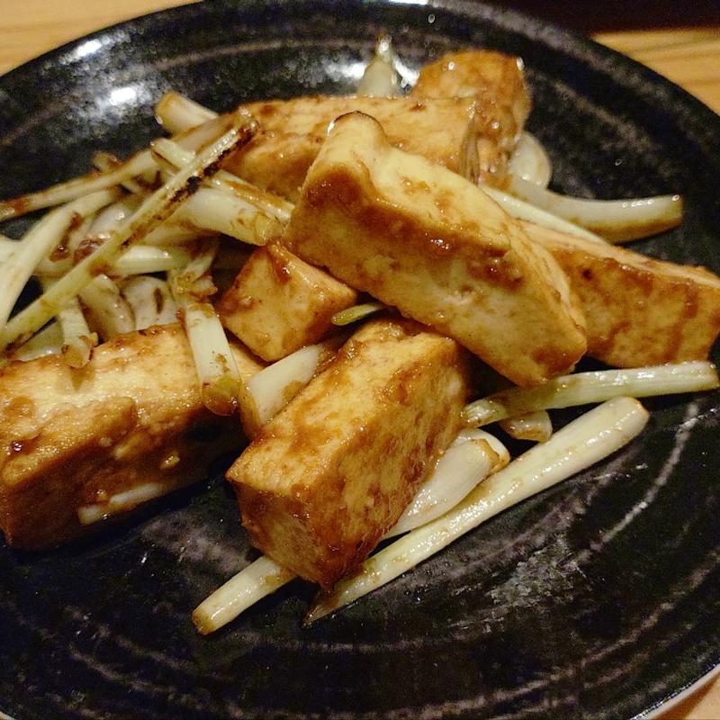 島らっきょう味噌炒め(居酒屋大将)