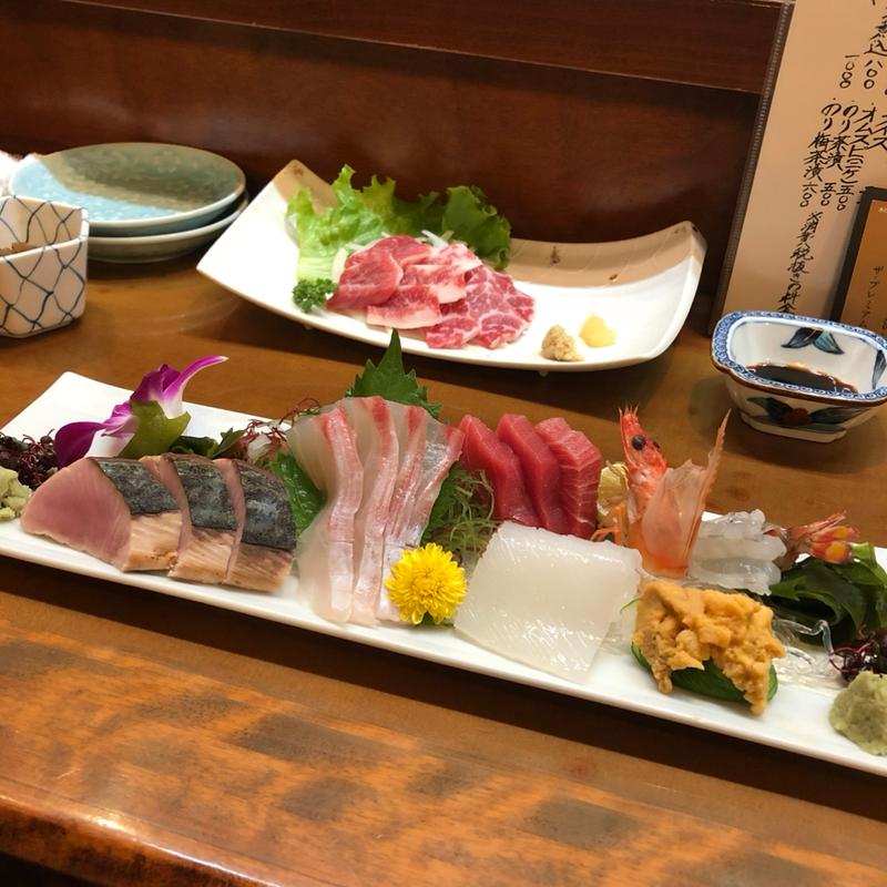 お造り盛り合わせ(むつ五郎)