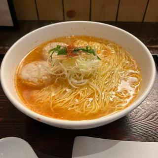 あら炊き辛塩らぁめん(麺屋 海神 新宿店)