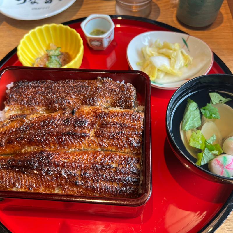 上うな重(炭焼 うな富士 東京ミッドタウン八重洲店)