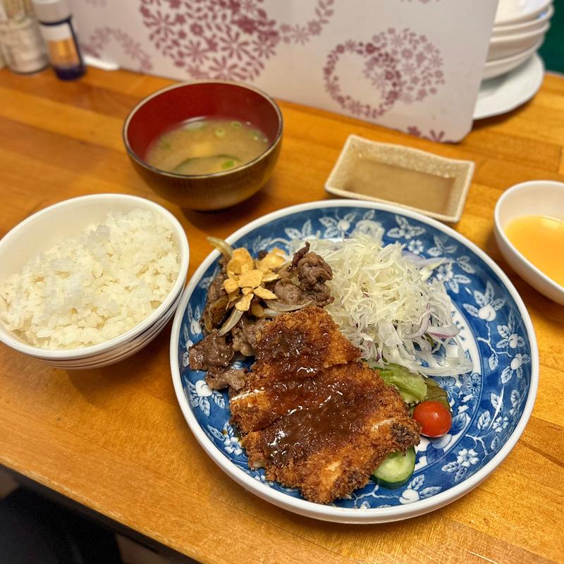 2品ランチ(冨二三亭)