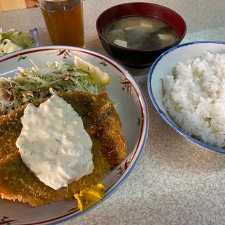 アジフライ定食(小六)