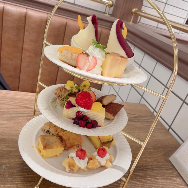 スイーツブュッフェ(純喫茶とスイーツPARLOUR ラルゴ ららぽーと門真店)