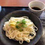 天丼と稲庭風うどんセット（稲庭風うどん）