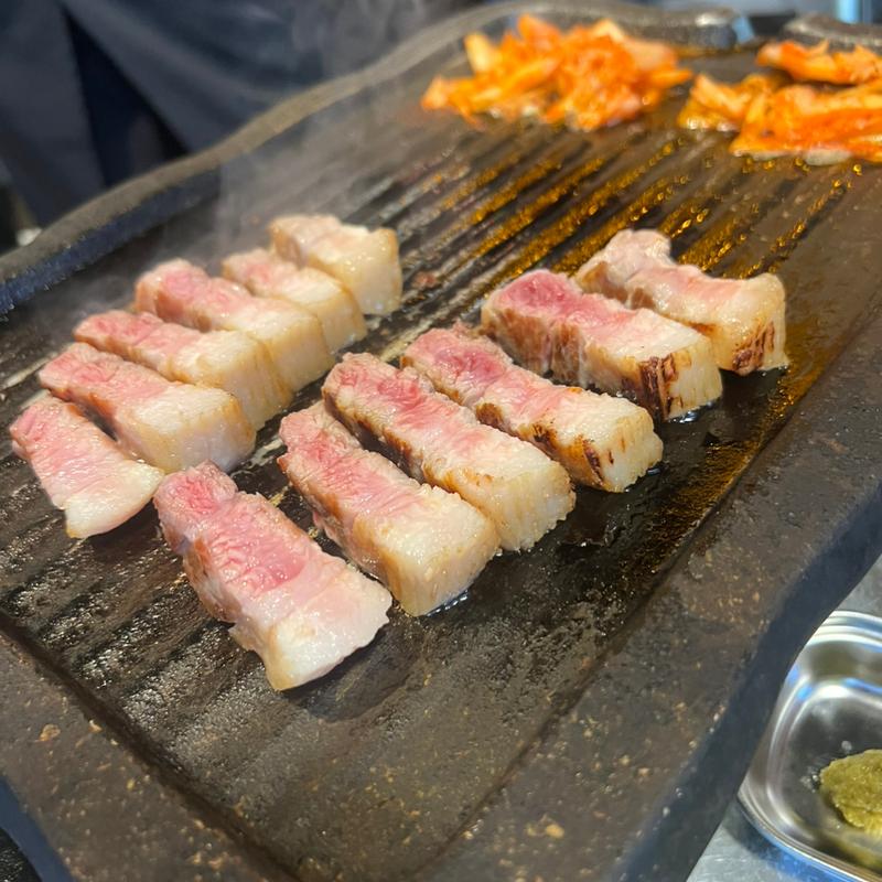 サムギョプサル(韓国屋台あし跡)