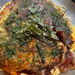 お好み焼き御幸焼 (豚肉 卵 生イカ エビ)