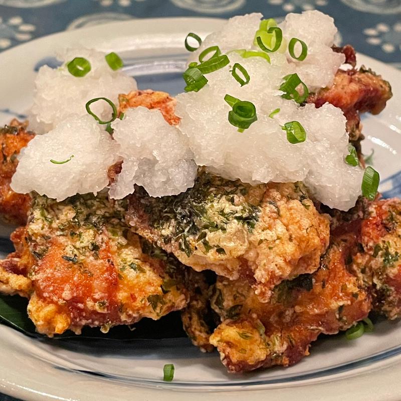 みぞれざんぎ(鶏がさきか卵がさきか （ニワタマ）)