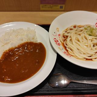 カレーライスセット(冷たいうどん)(いろり庵きらく 下総中山)