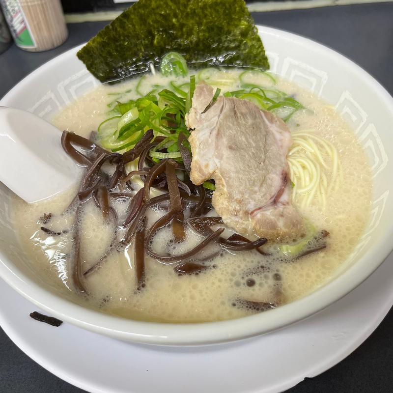 豚骨ラーメン(博多天神 お茶の水1号店)