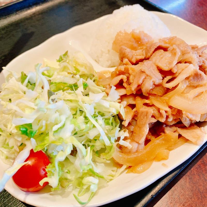 Aランチ(生姜焼き)(味の八珍亭 )