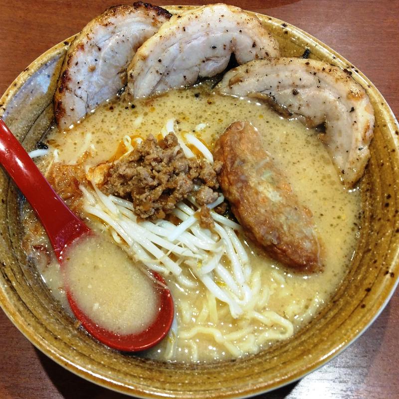 九州味噌炙りチャーシュー麺(麺場 田所商店 川崎店)