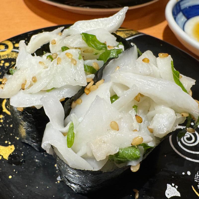 えんがわしそ軍艦(海天丸 北23条店 （かいてんまる）)