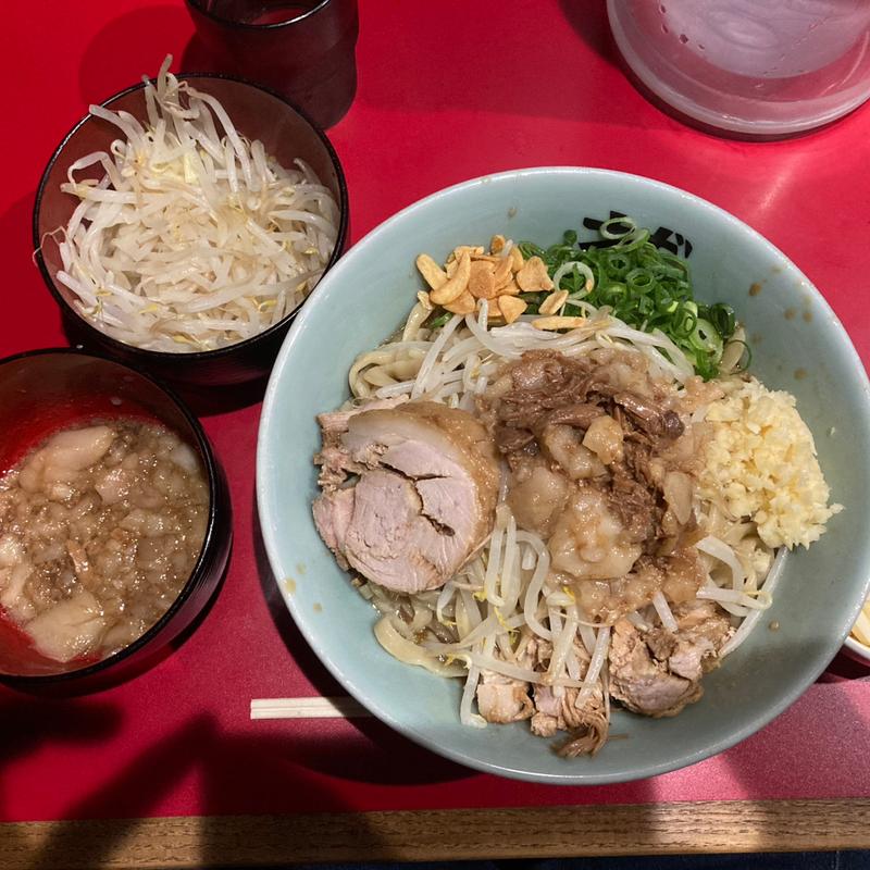 汁なし(ラーメン きずな 野田屋町店)