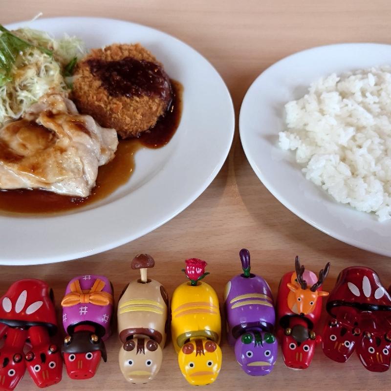 てりやきチキンステーキ&ポテトコロッケランチ(ジョイフル 郡山鶴見坦店)