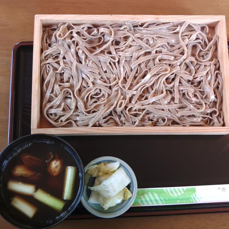 かき板そば(蕎麦カフェ『そば墅』)