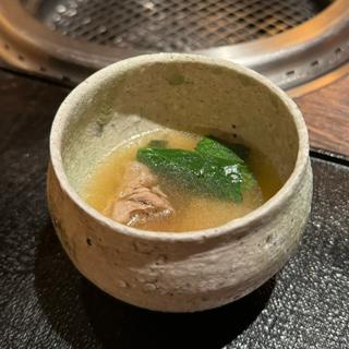 テールと大根の椀(ヤキニク旭)