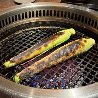 季節の焼き野菜(ヤキニク旭)