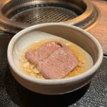 特撰ミスジの焼きしゃぶ出汁鬼おろし(ヤキニク旭)