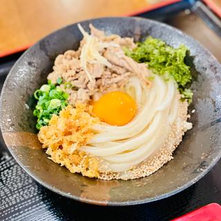 肉玉うどん(手打ちうどん長谷川 （【旧店名】エン座　長谷川）)