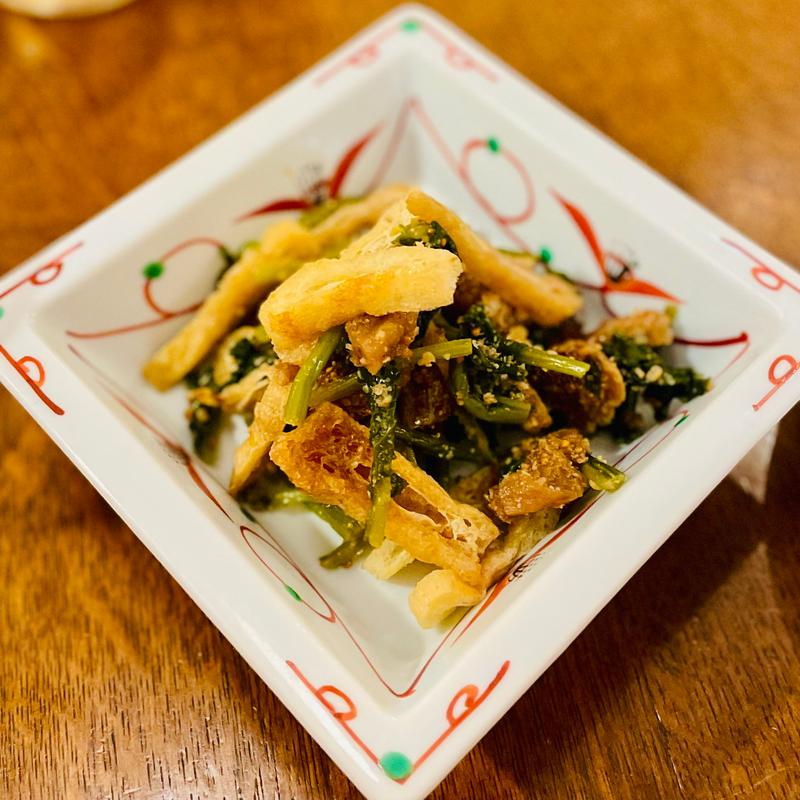 ルッコラといちじくの胡麻和え(手打ちうどん長谷川 （【旧店名】エン座　長谷川）)