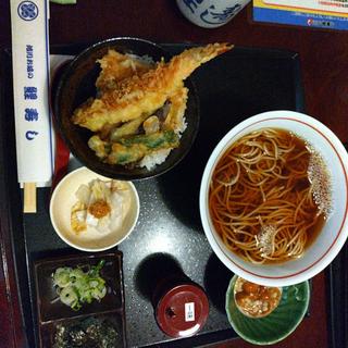 ランチセット(旭川お城の鯉寿し)