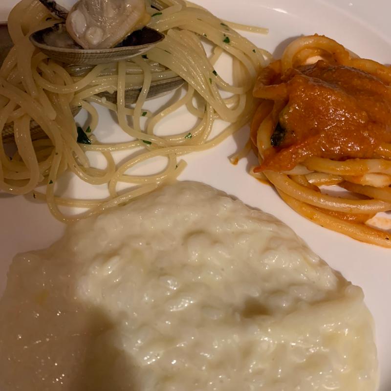 パスタとリゾットの盛り合わせ(エリオ・ロカンダ・イタリアーナ)