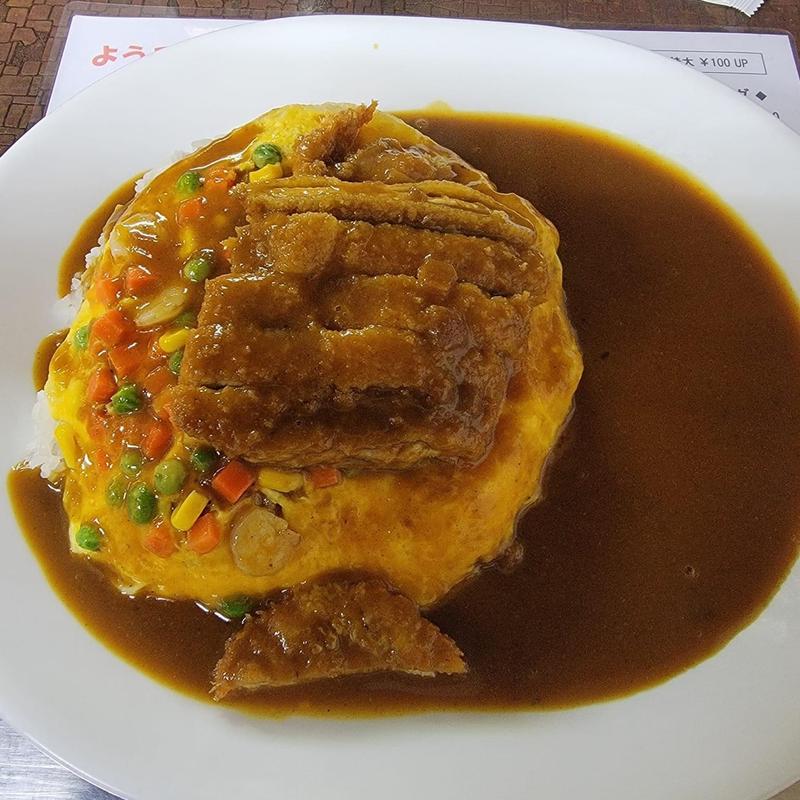 カツ丼カレー 大盛(ジャンボカレー)