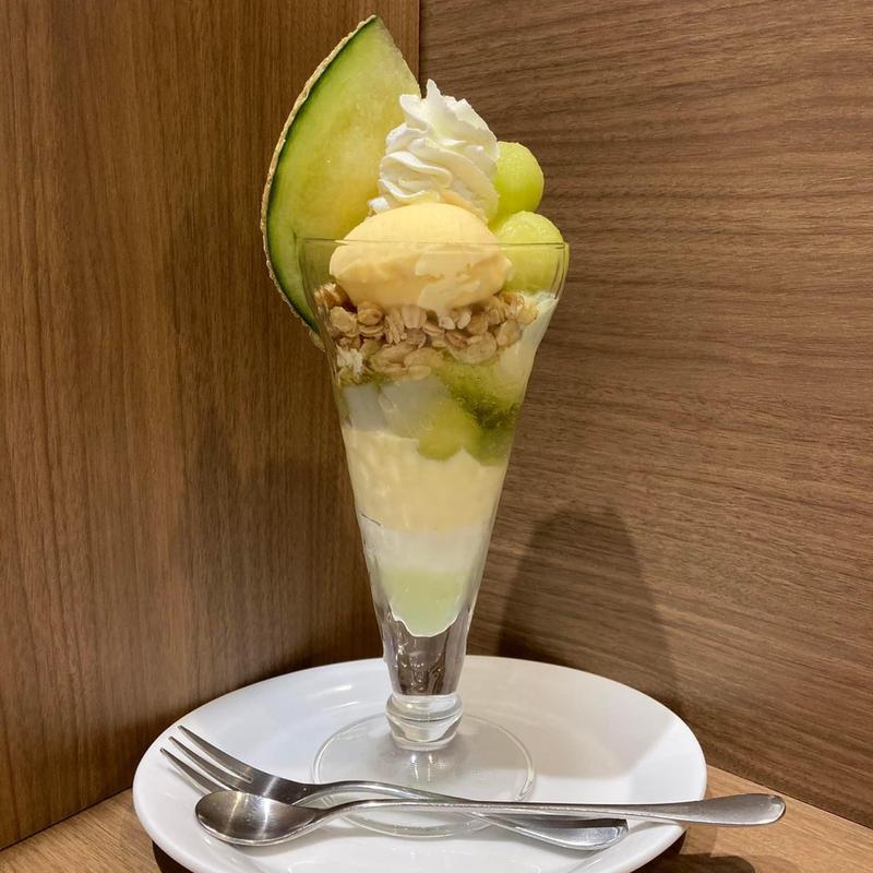 マスクメロンのザ・サンデー(デニーズ 成城店 （Denny's）)