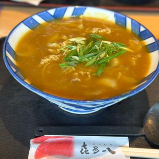 カレー蕎麦(たらいうどん 喜多八)