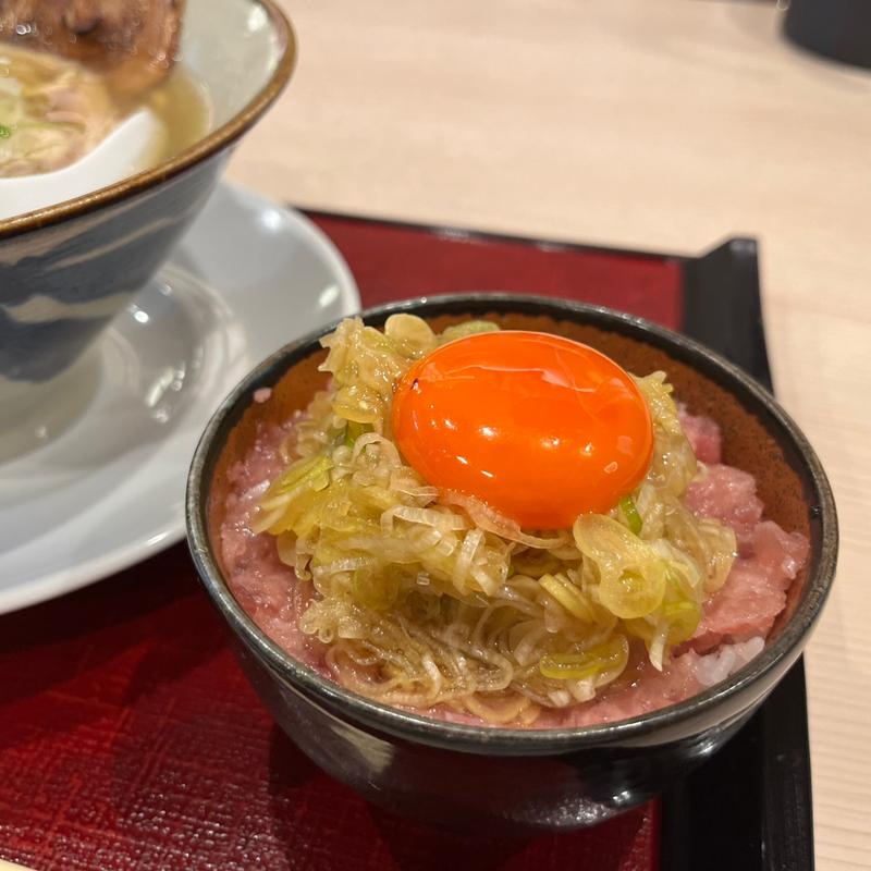 ネギトロの叩き飯(麺スタイル谷本家)