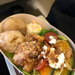 鳥の唐揚げ弁当