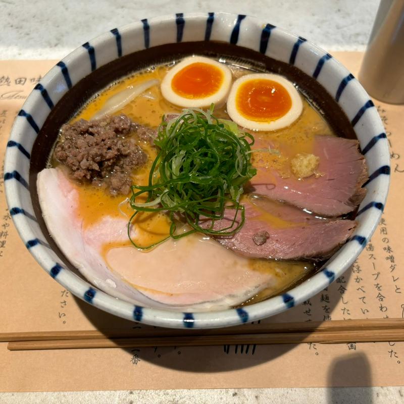 味噌らーめん全部のせ(熱田味噌拉麺ぶりゆ)