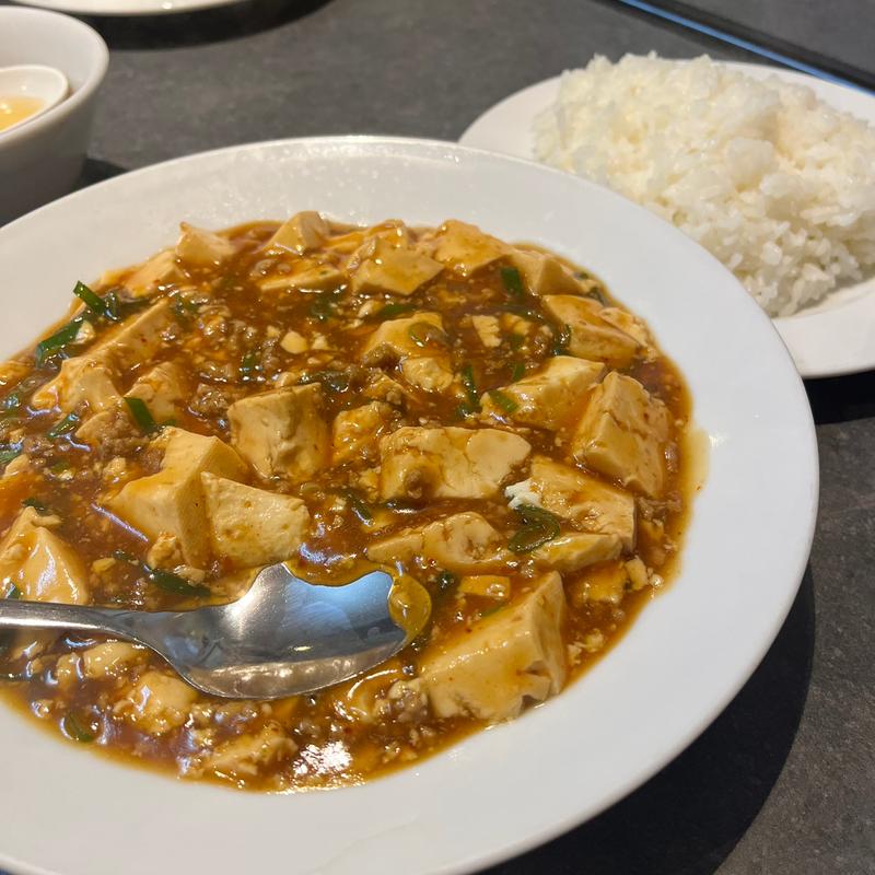 麻婆豆腐 元祖餃子セット (神田餃子屋 本店 （カンダギョウザヤ）)