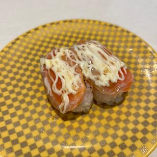 炙りサーモンマヨ(魚べい ライフガーデンしばた店 )
