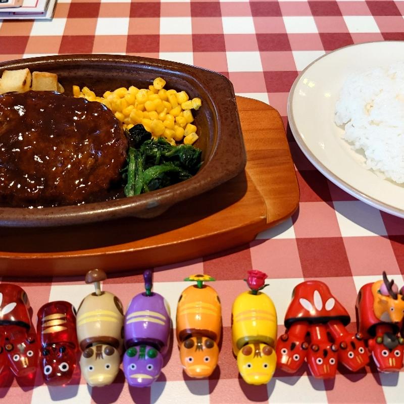 牛100%ハンバーグデミソースランチ(サイゼリヤ 郡山城清水店 )