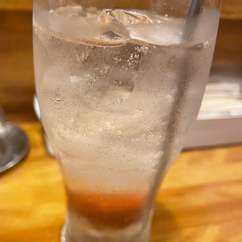 プレミアム梅干しサワー(麺匠和蔵 東久留米店)