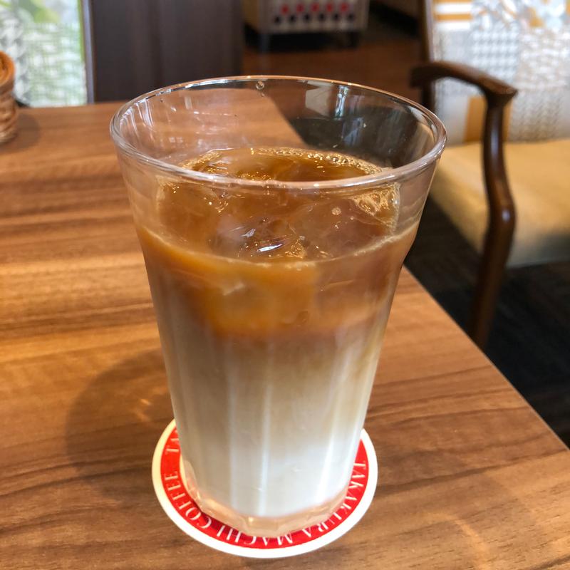 アイス カフェ・オ・レ(高倉町珈琲 つくば店)