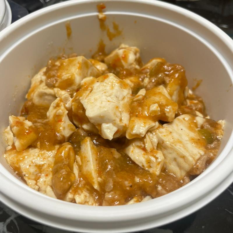 麻婆豆腐(佐々木豆腐店 西十日市出張販売所)