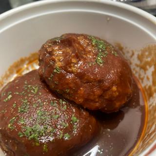 豆腐ハンバーグ(佐々木豆腐店 西十日市出張販売所)