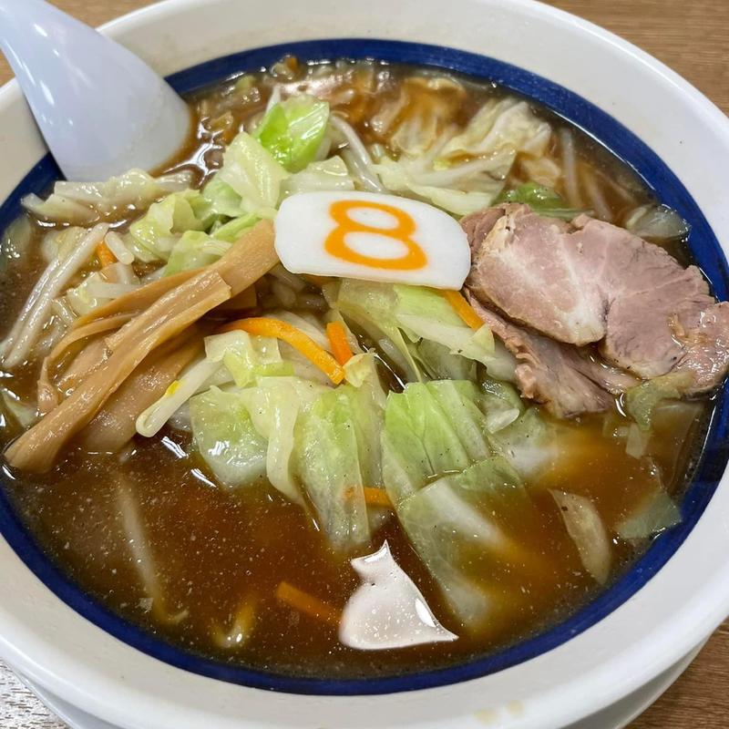 野菜らーめん 醤油(8番らーめん 金沢駅店 （HACHIBAN RAMEN）)