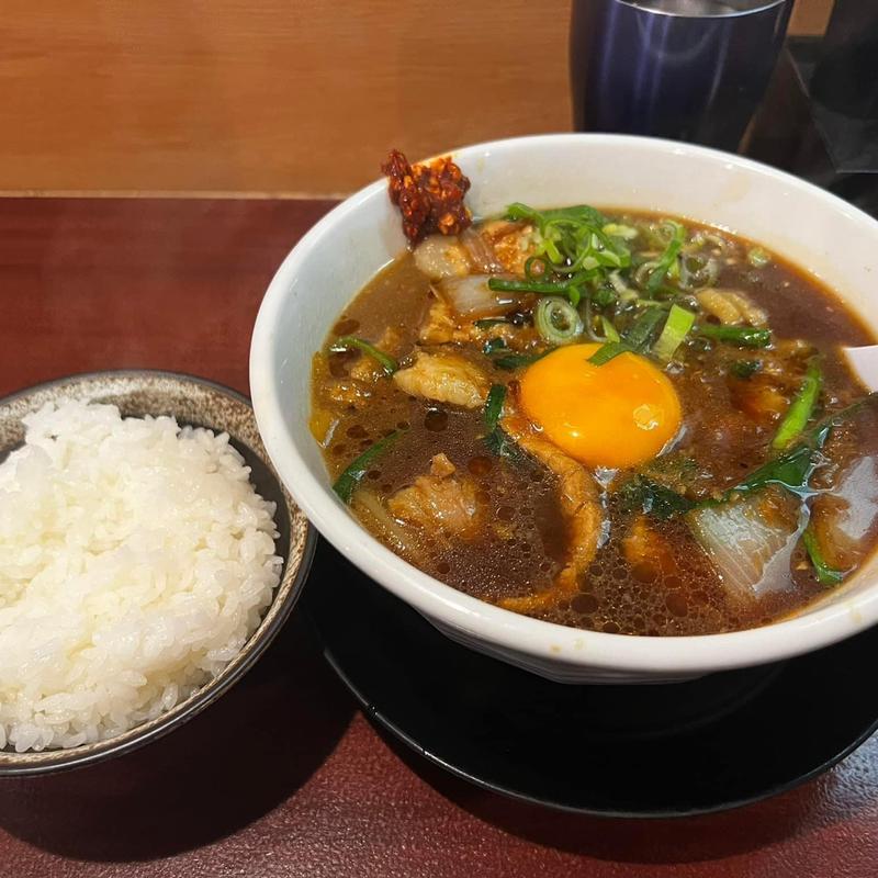 スタミナ 白ご飯(超多加水純手打ち麺 仁しむら)