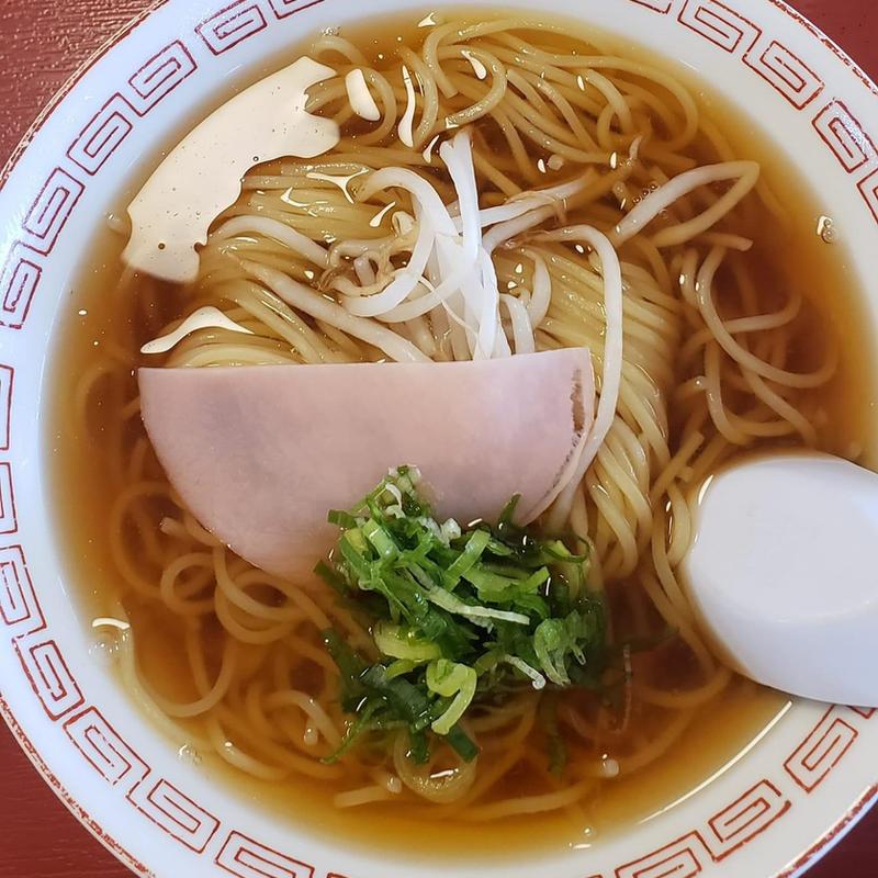 食堂ラーメン(まいどおおきに食堂 伊賀白鳳食堂)