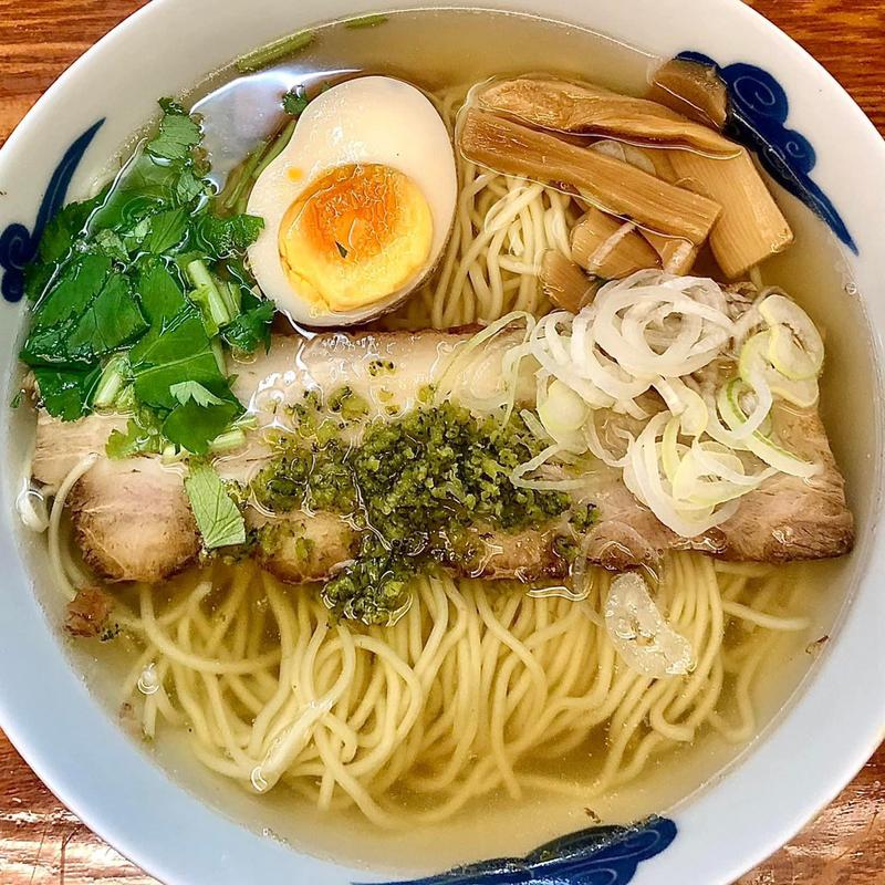 和風柚子柳麺(麺屋ひょっとこ 銀座店)