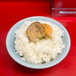 半ライス(ラーメン山岡家 南2条店)