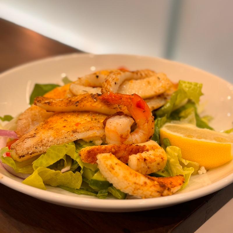 Grilled Seafood & Salad(Hunky Dory Fish & Chips South Yarra)