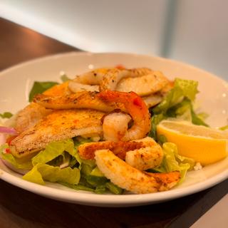 Grilled Seafood & Salad