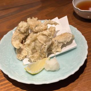 牡蠣の天ぷら(小網町 おせん )
